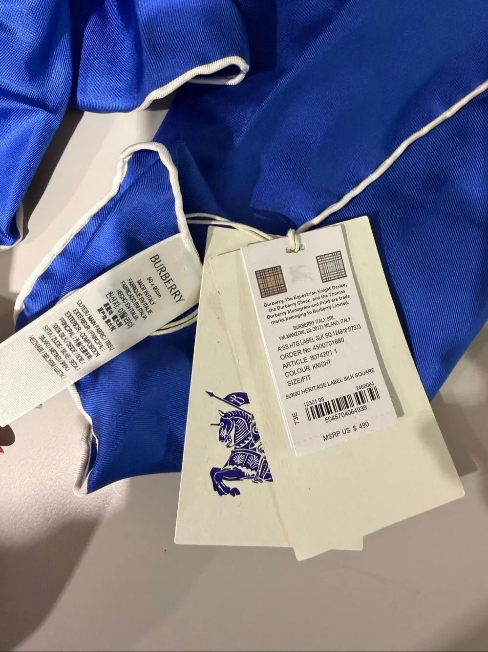 Burberry luxury equestrian